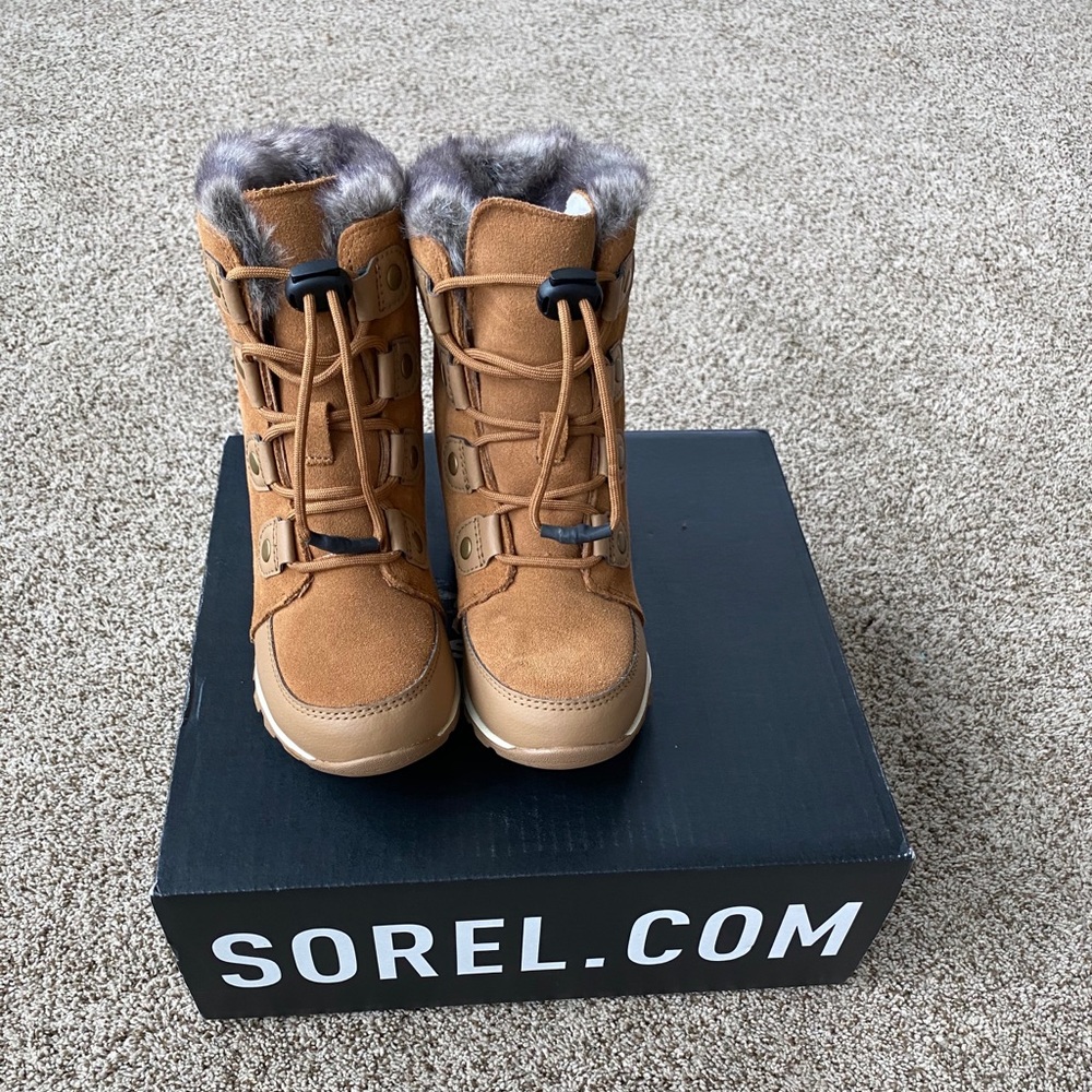 Sorel waterproof kids boots size 3